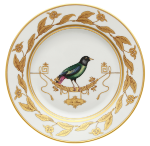 Ginori Voliere Salad Plate - La Breve - 7.75"